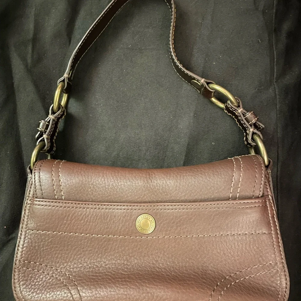 New! 2007 Coach Chelsea (10951),  brown leather, shoulder bag. - Picture 8 of 8